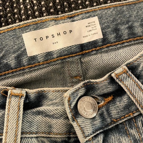 Topshop high waisted straight jeans - Picture 4 of 8